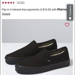 ✨Vans slip ons ✨